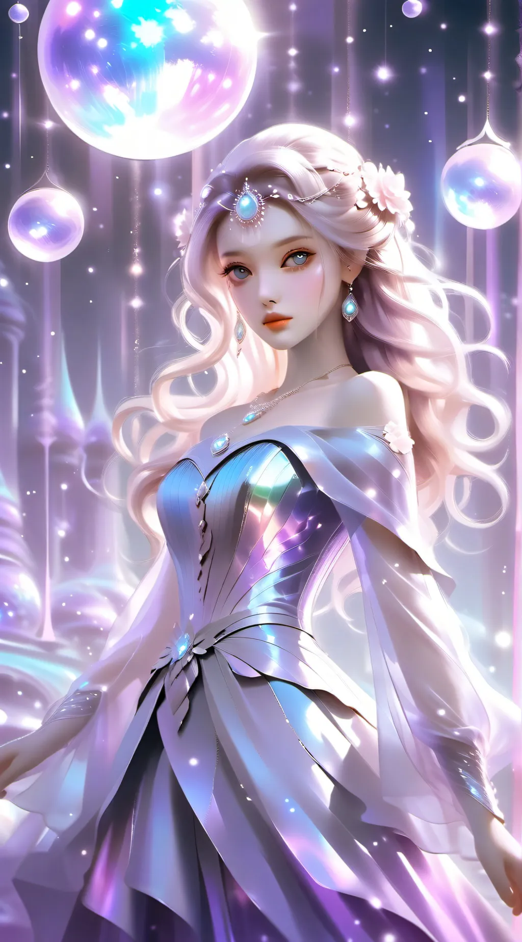 ai character: Frosty background