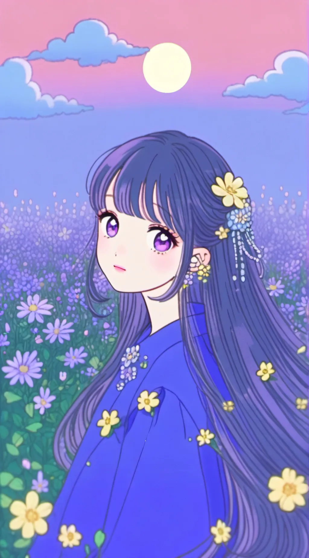 ai character: Wendy darling  background