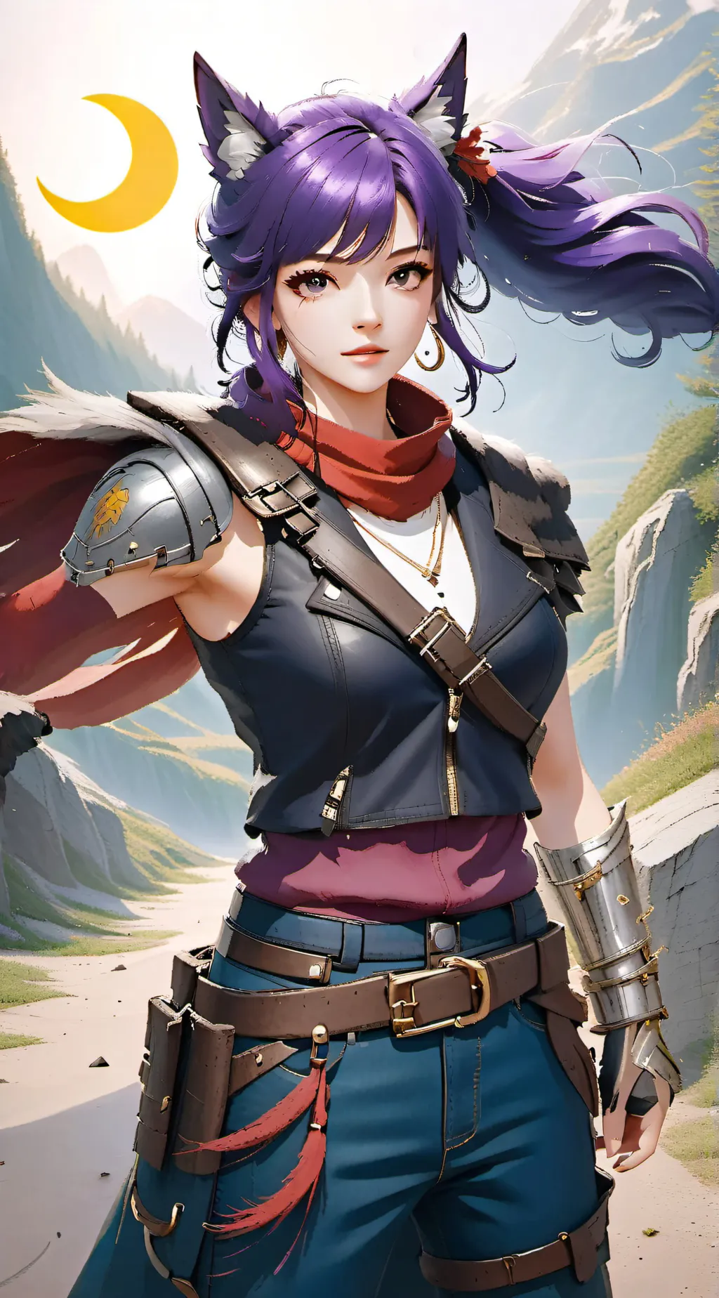ai character: Maya Iris background