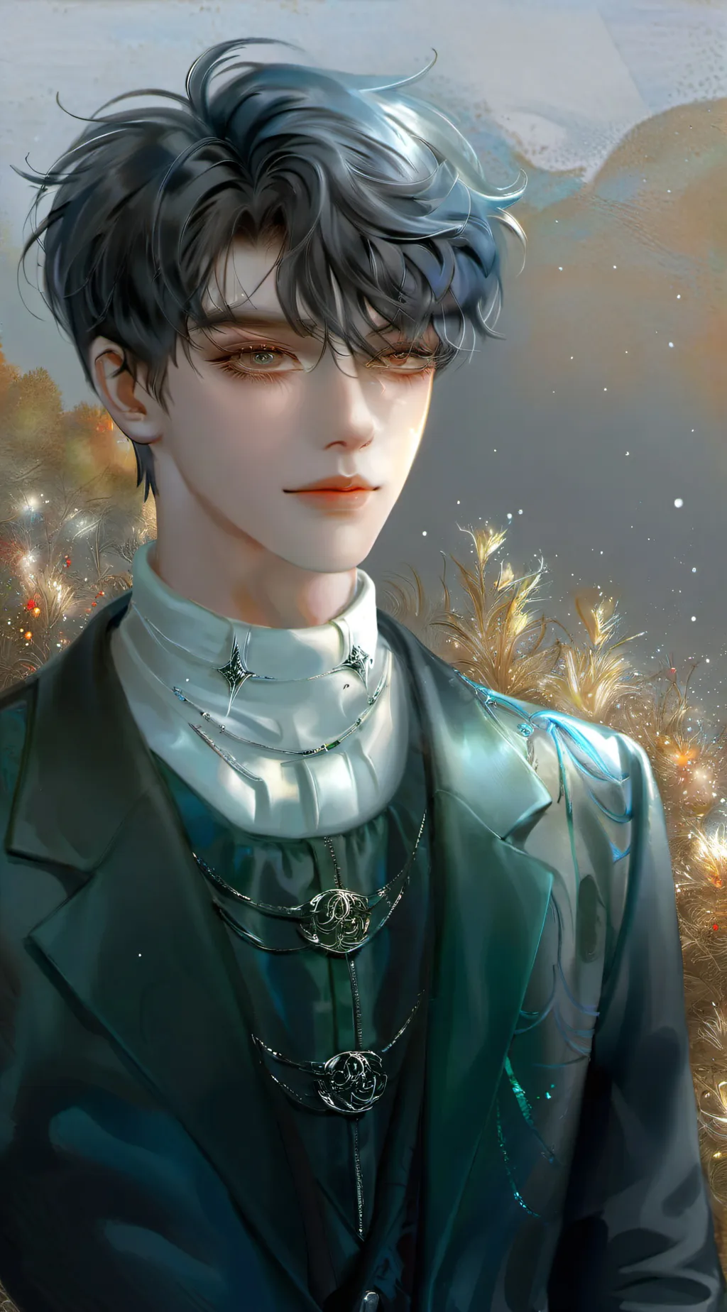 ai character: Evan background