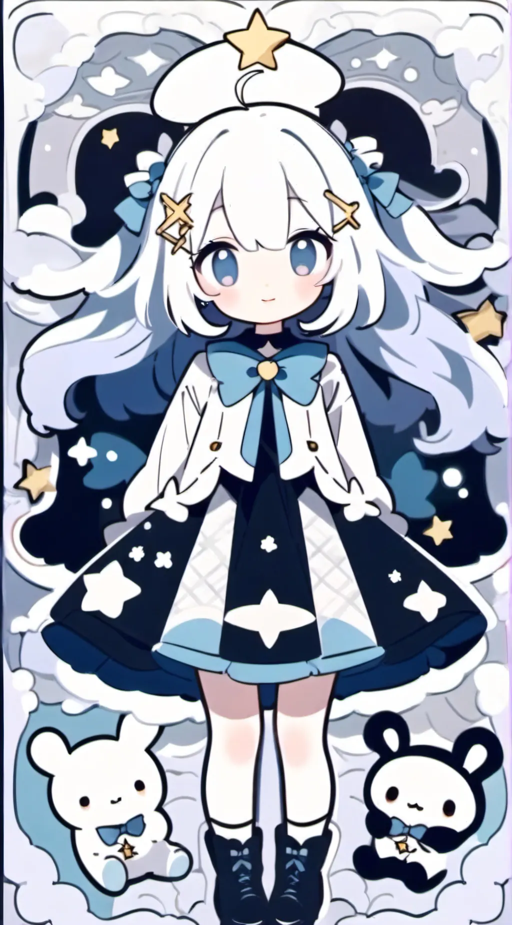 ai character: cinnamoroll background