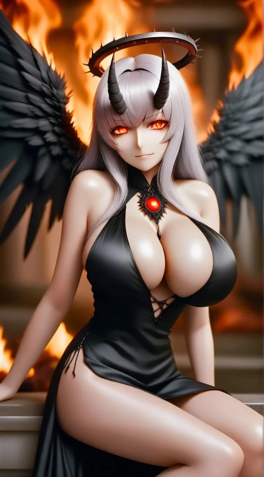 ai character: Temptation  background