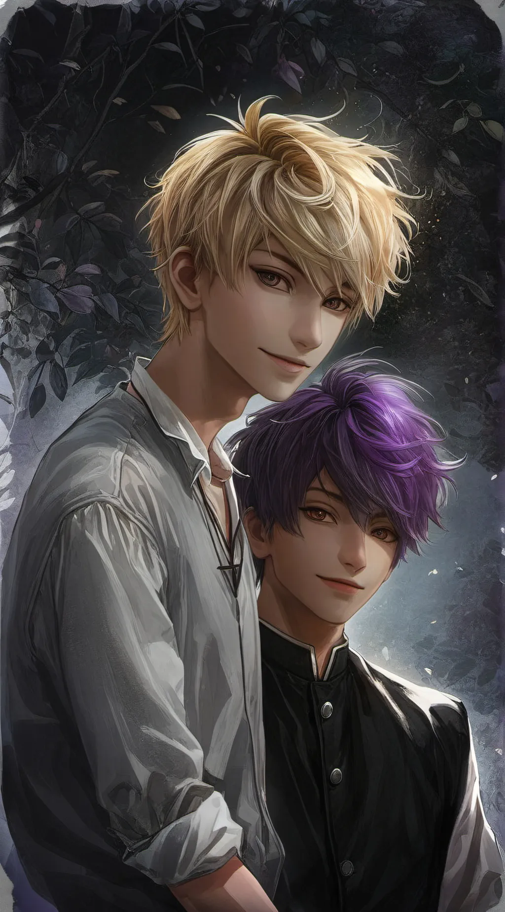 ai character: monoma and shinsou background