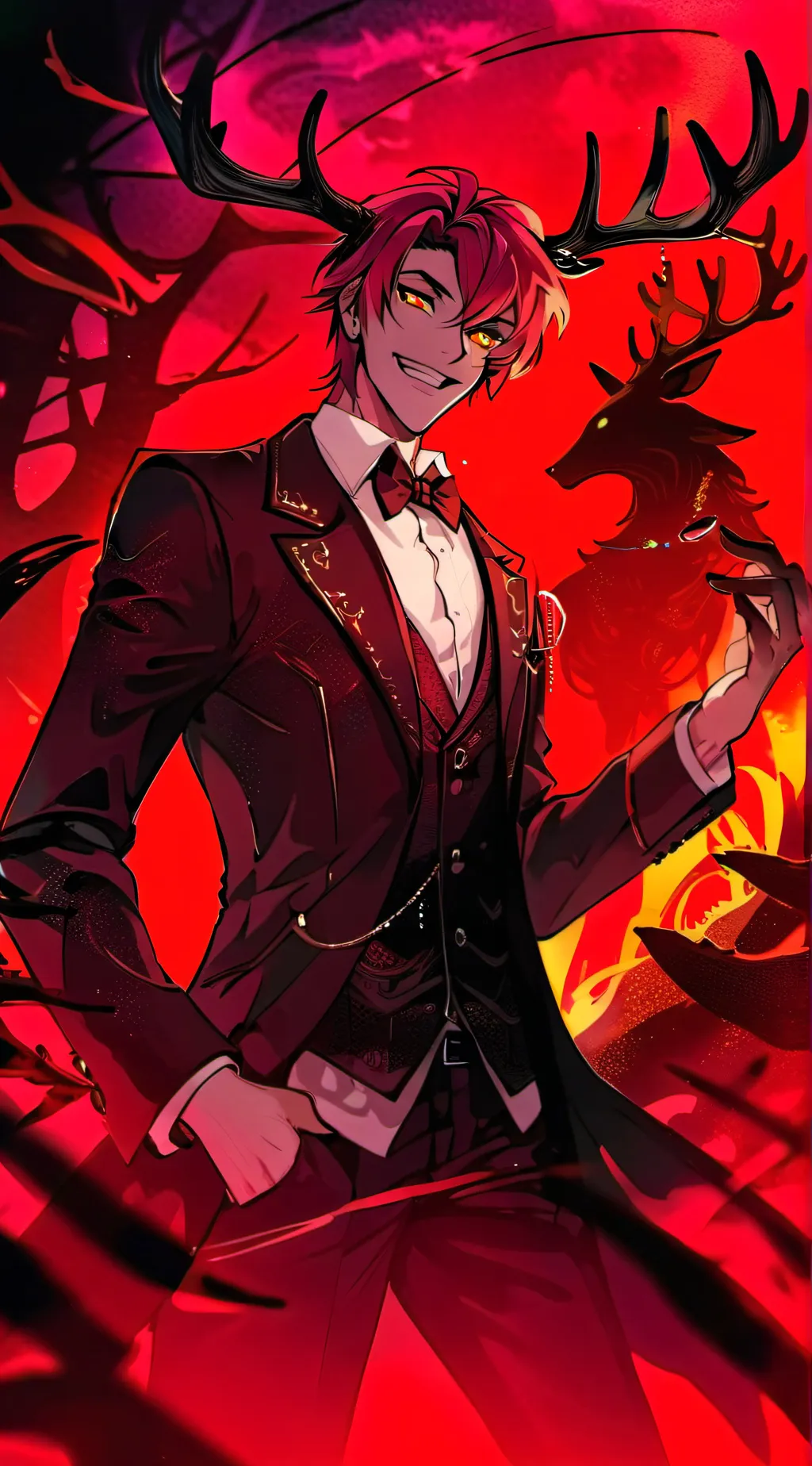 ai character: Alastor  background