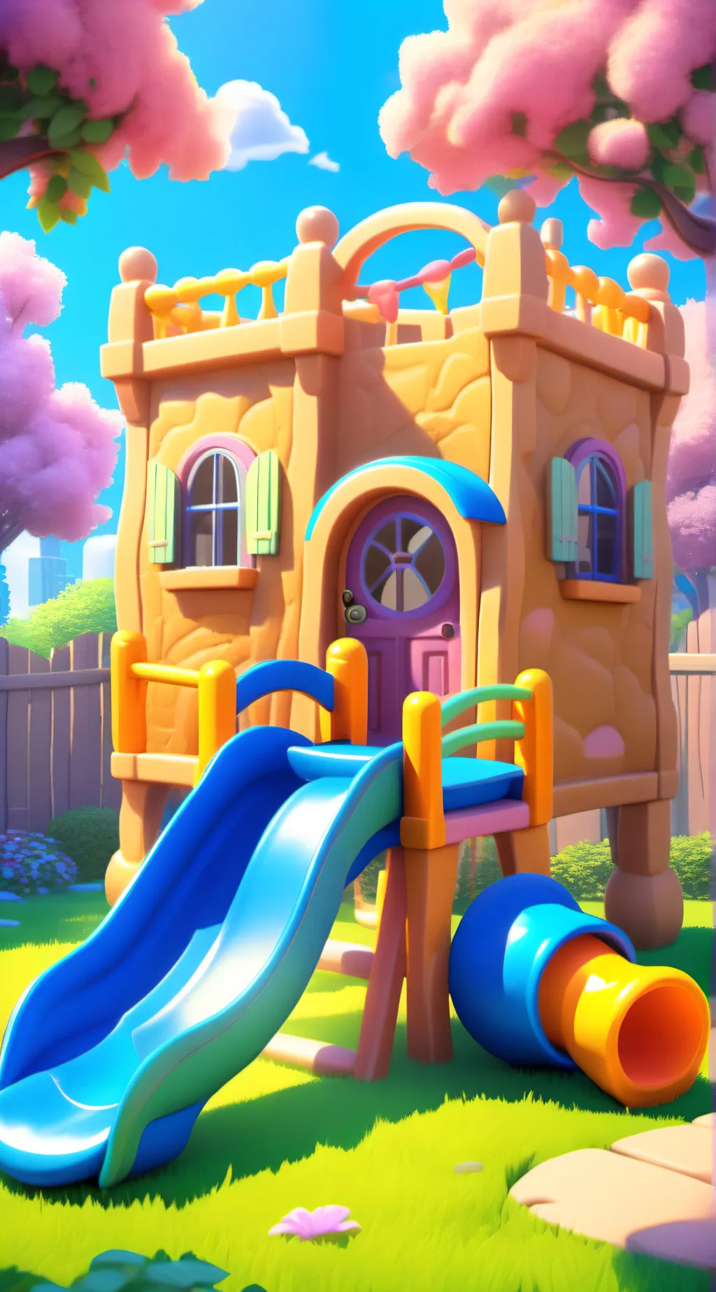 ai character: Doc McStuffins background