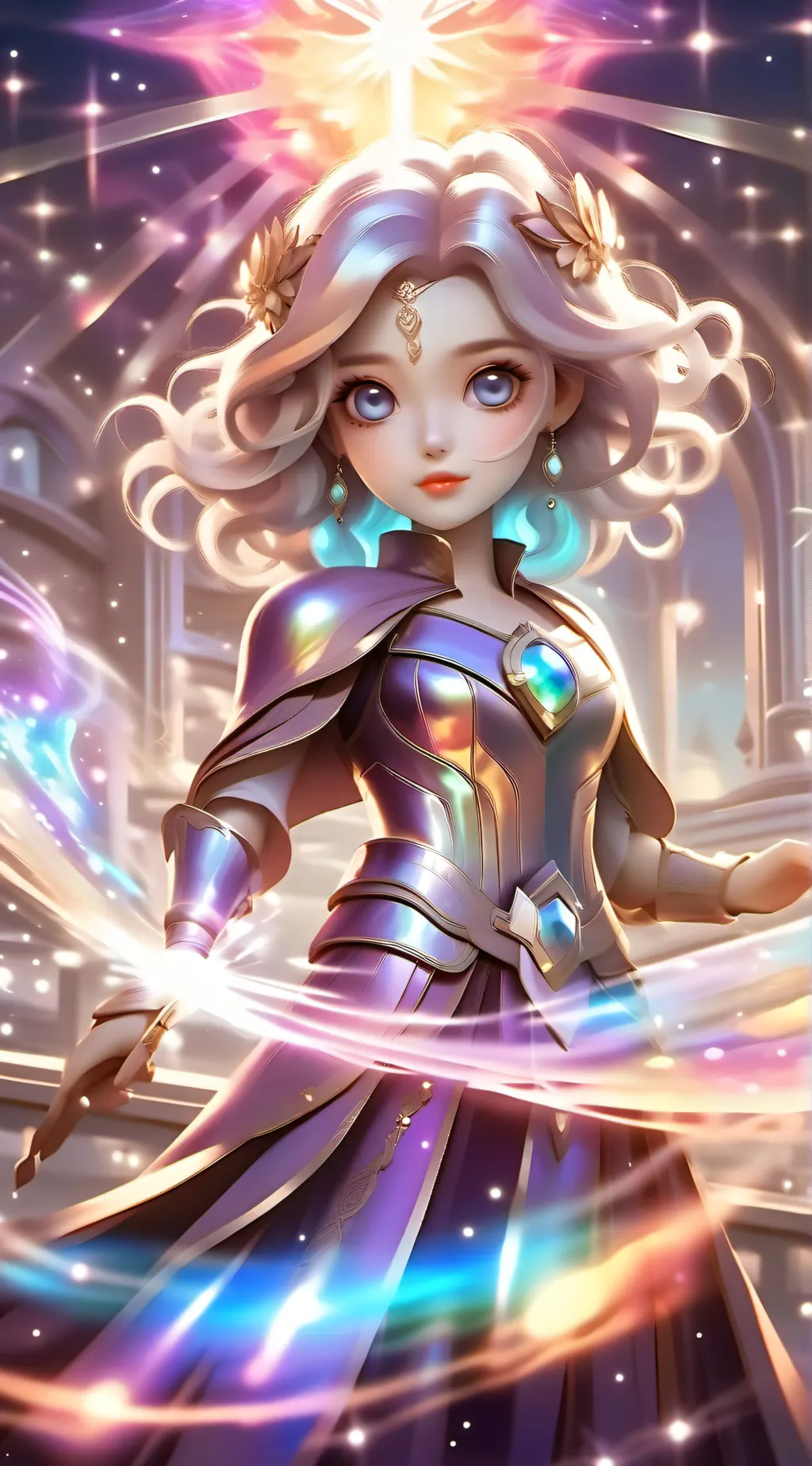 ai character: Mina background