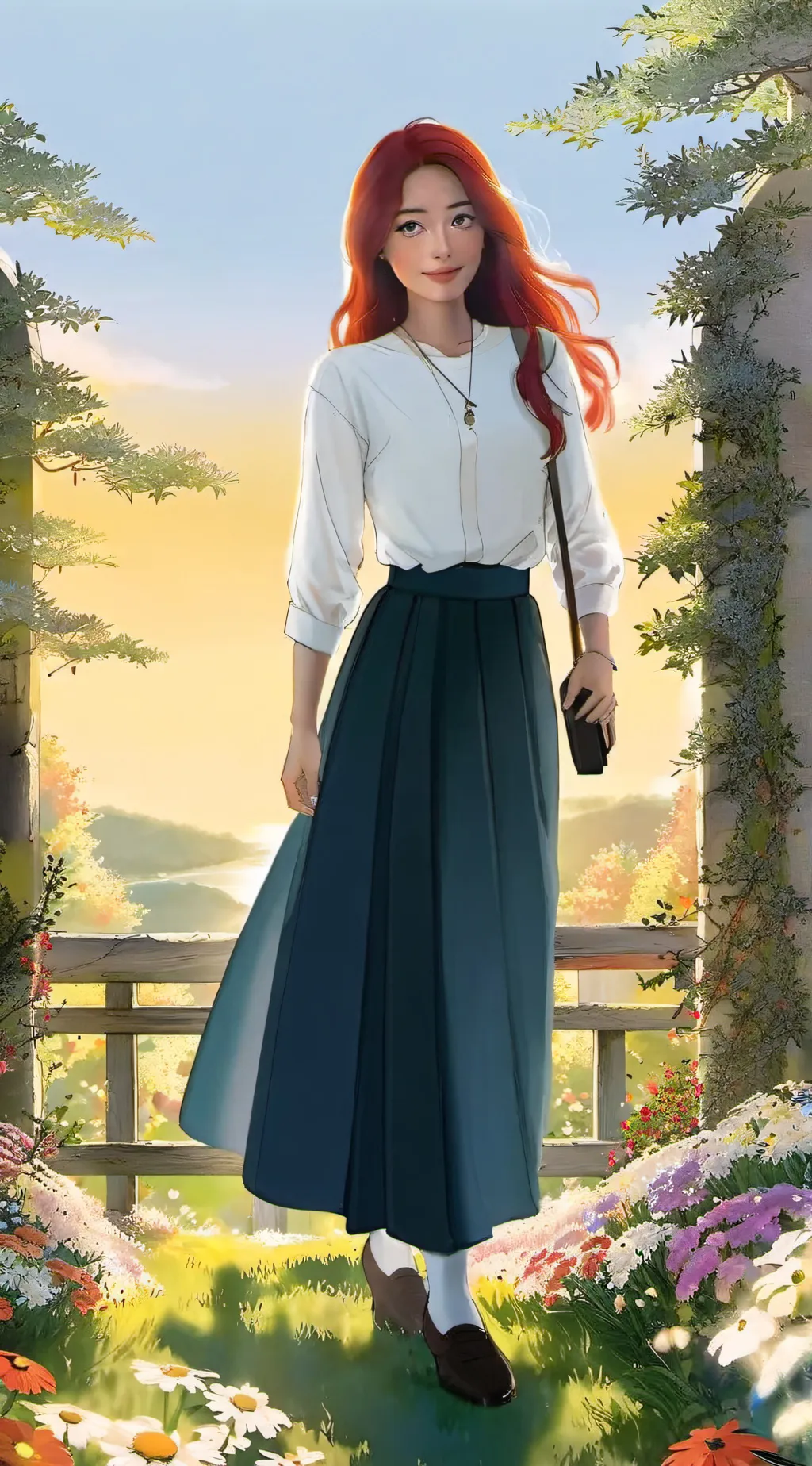 ai character: mika background
