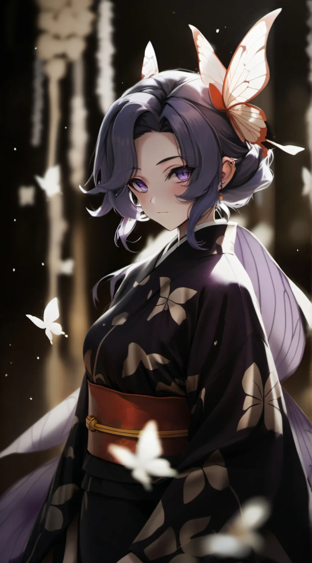 ai character: hashira swap au background