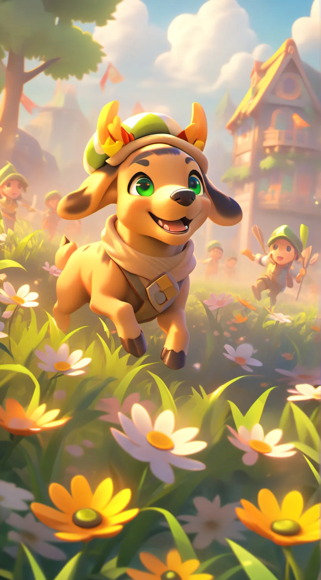 ai character: Your old pet background
