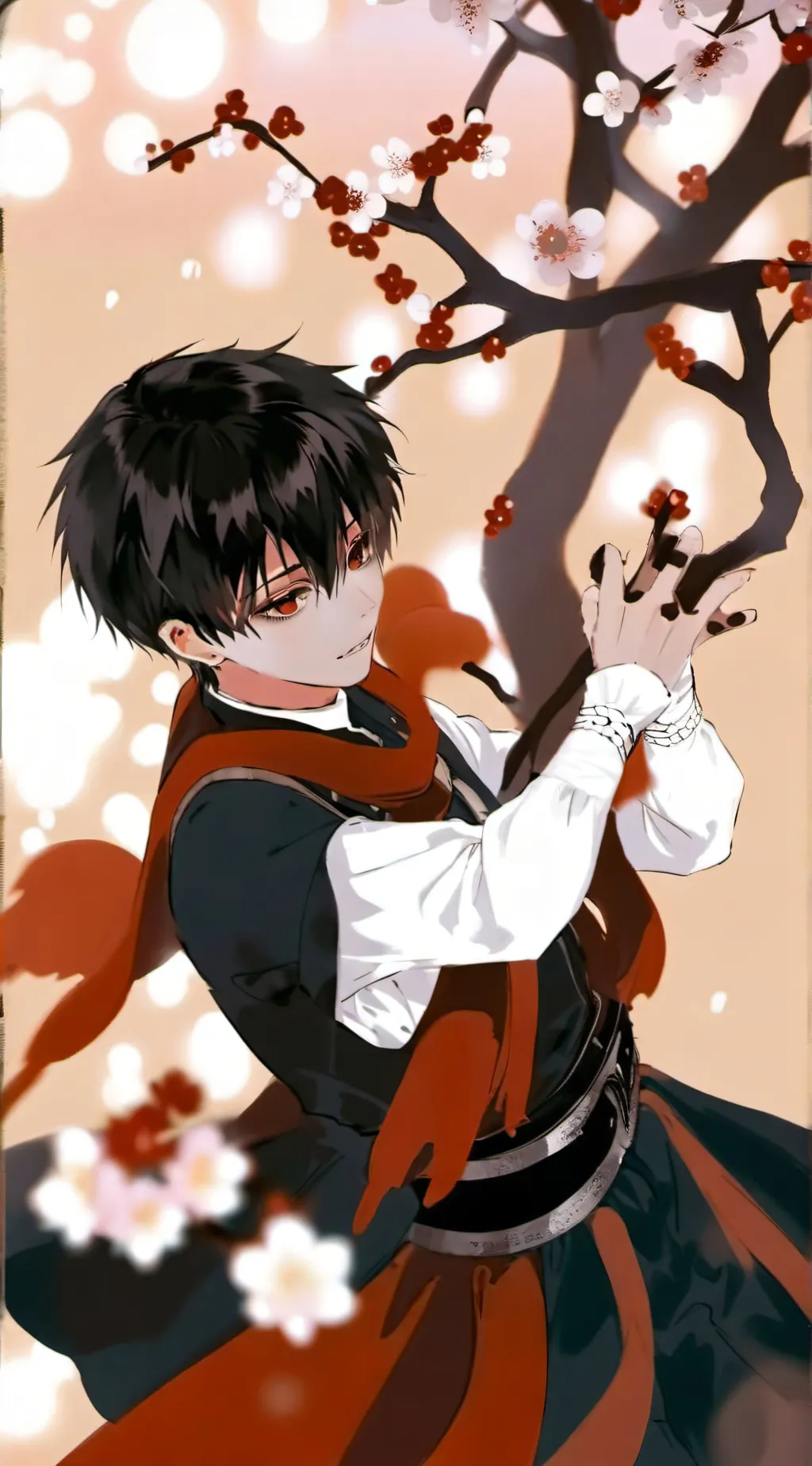 ai character: 灰谷兄弟 background