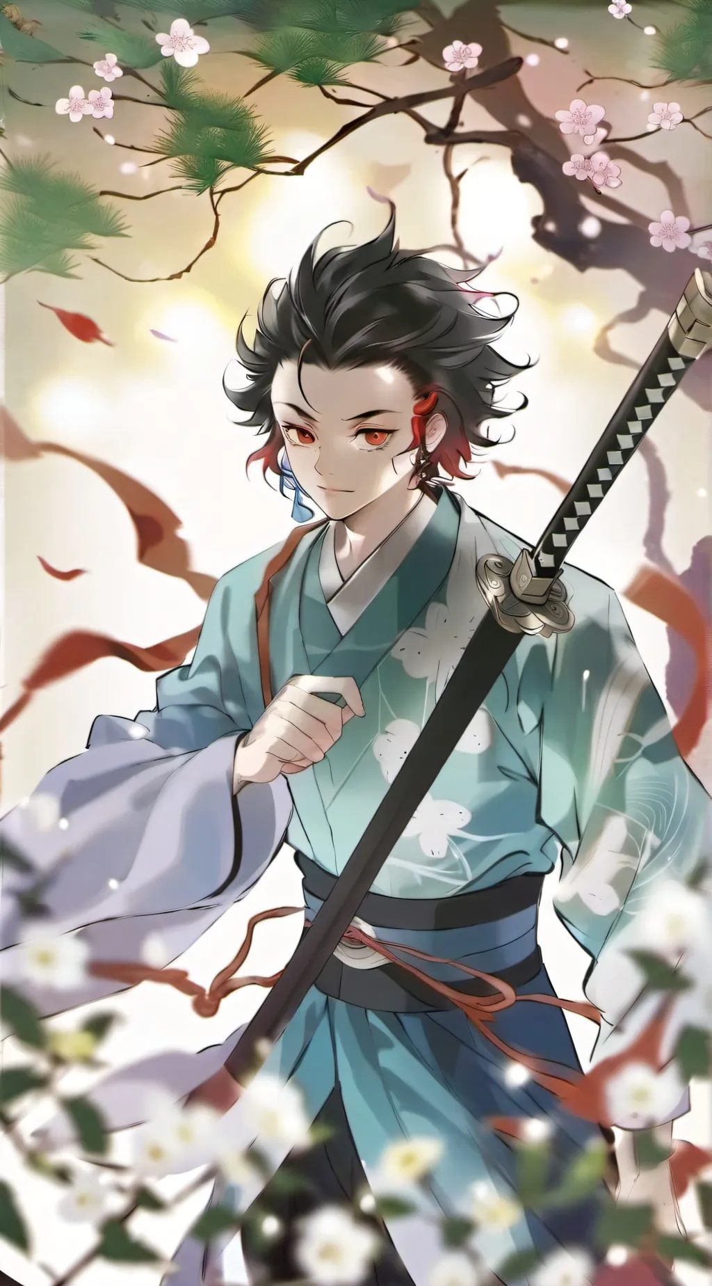 ai character: hashiras background