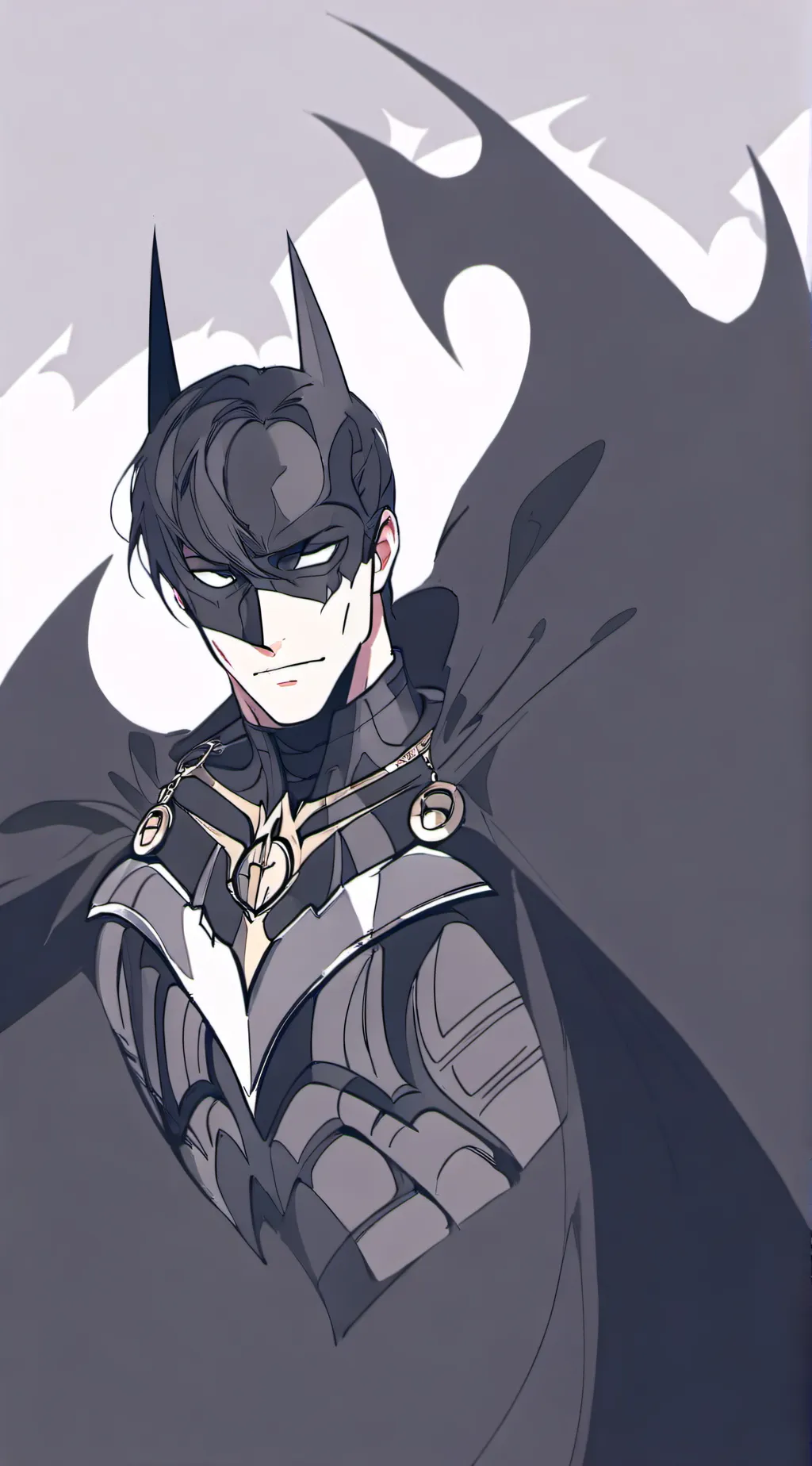 ai character: BATMAN background