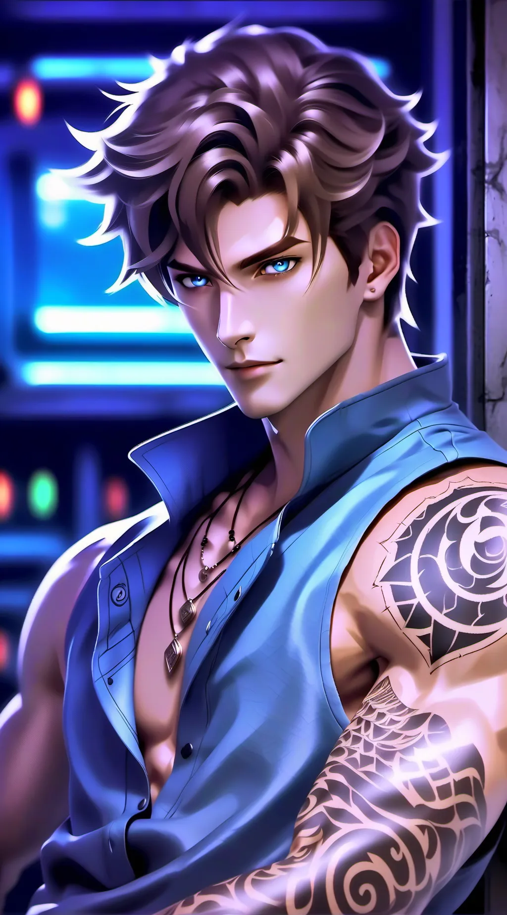 ai character: bane background