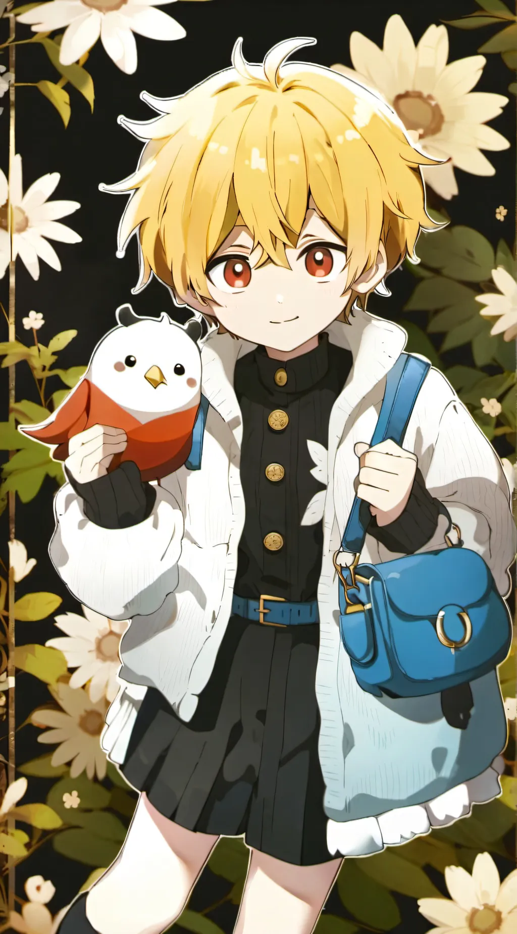 ai character: Mha Baby bakugo background