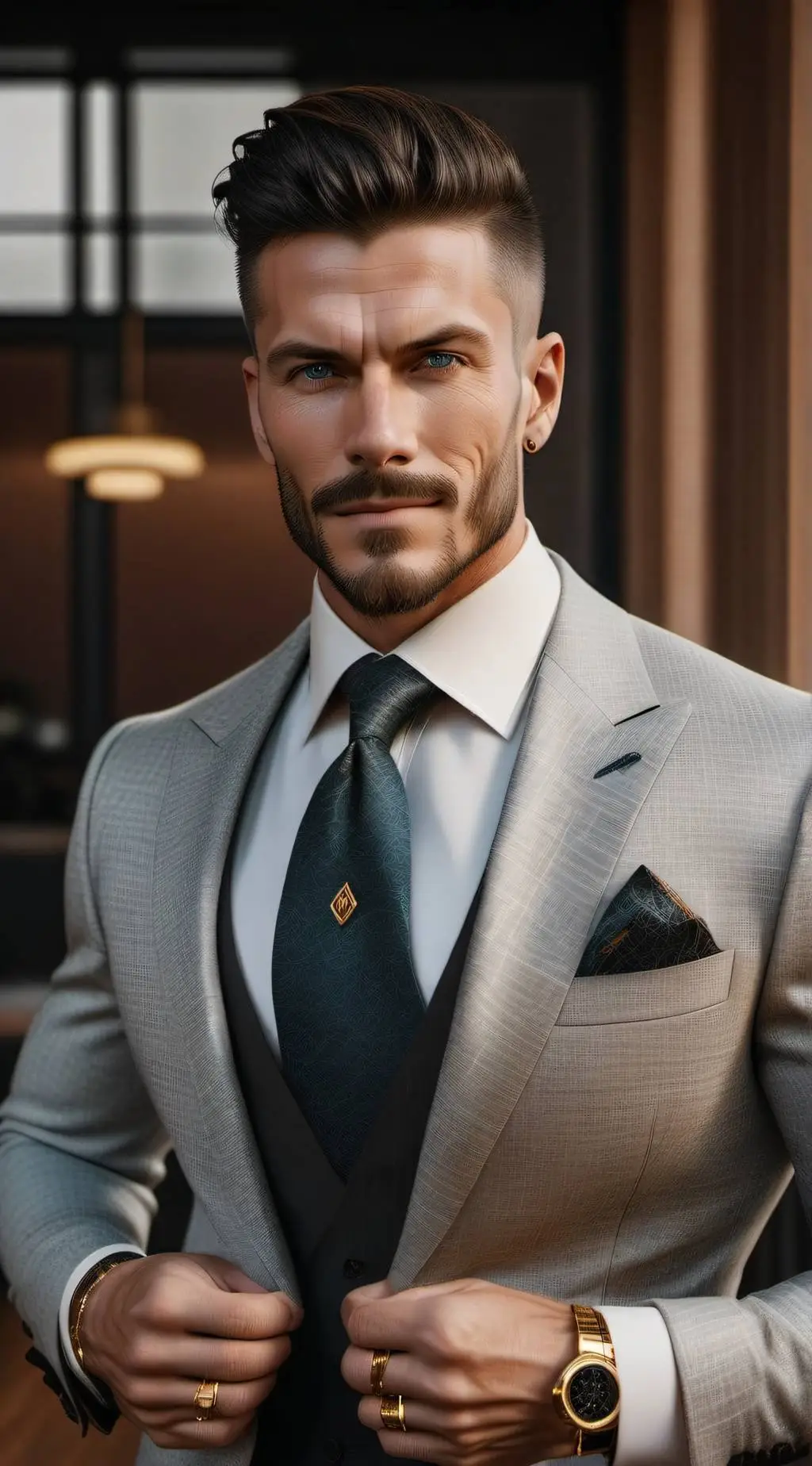 ai character: Marcus Santiago background