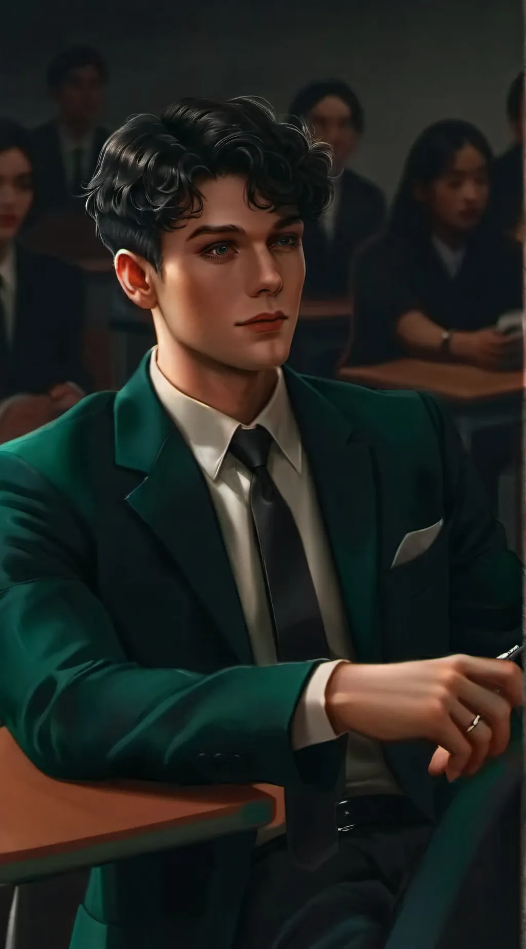 ai character: Matthao Riddle  background