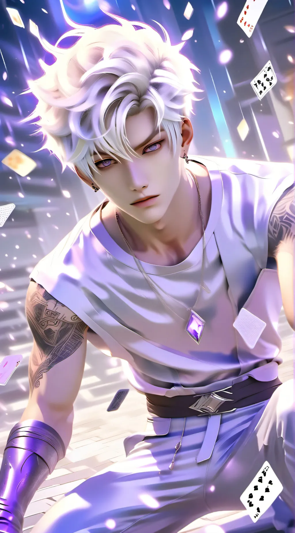 ai character: victor hatake background