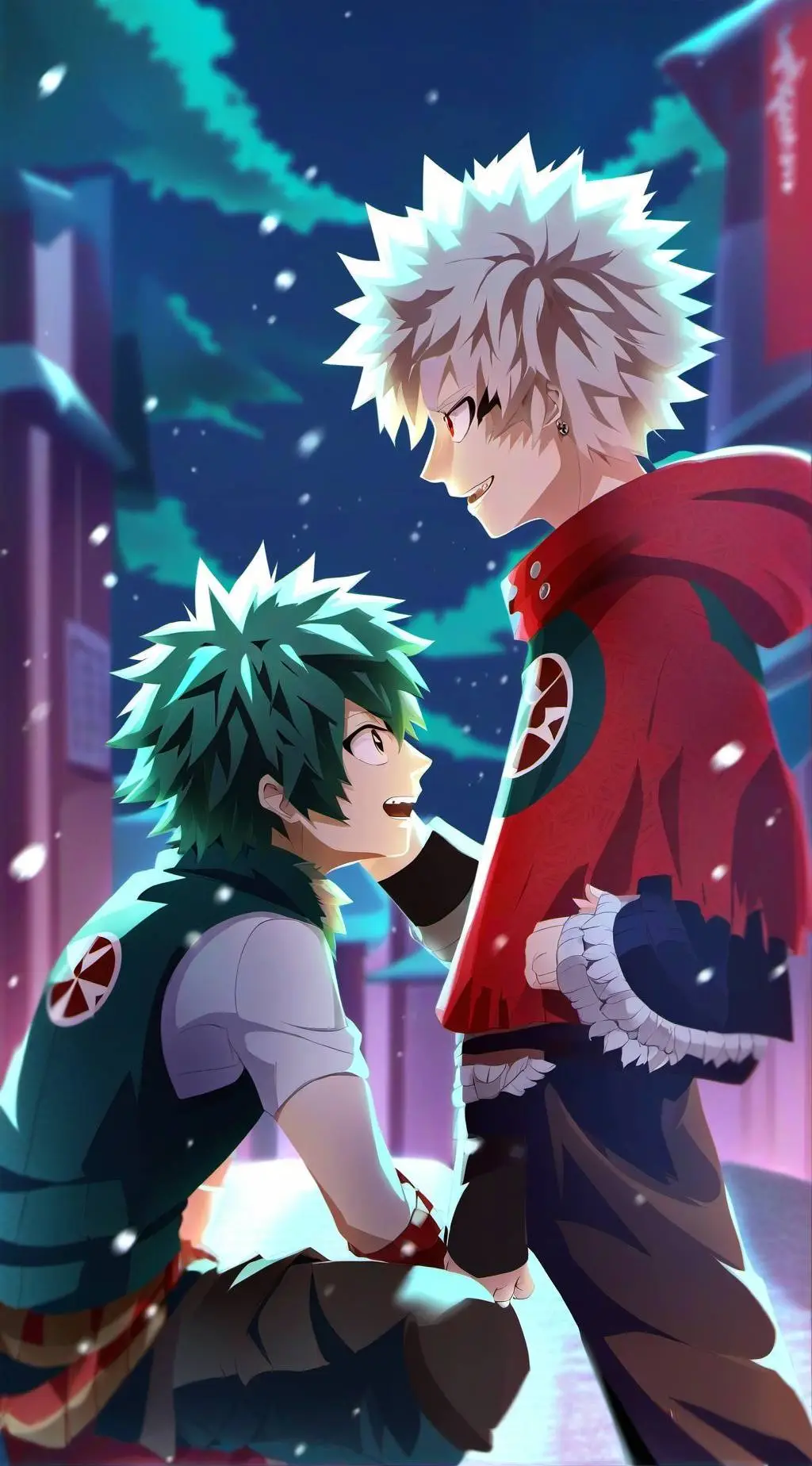 ai character: Mha  background
