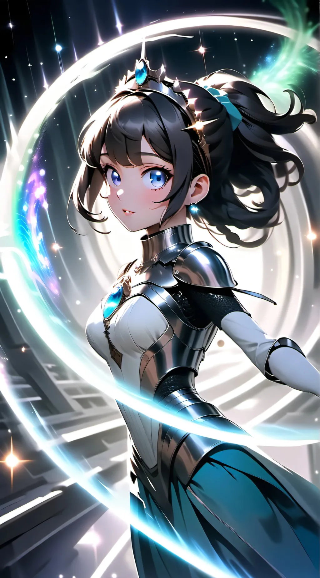 ai character: Lyra background