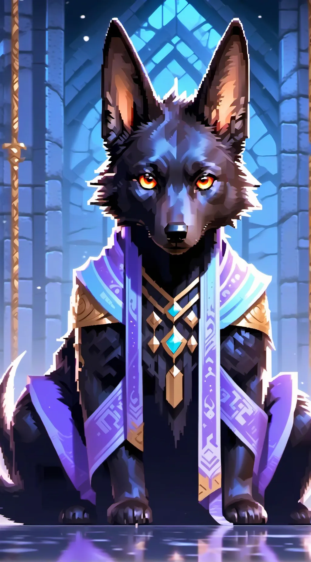 ai character: dreaming background