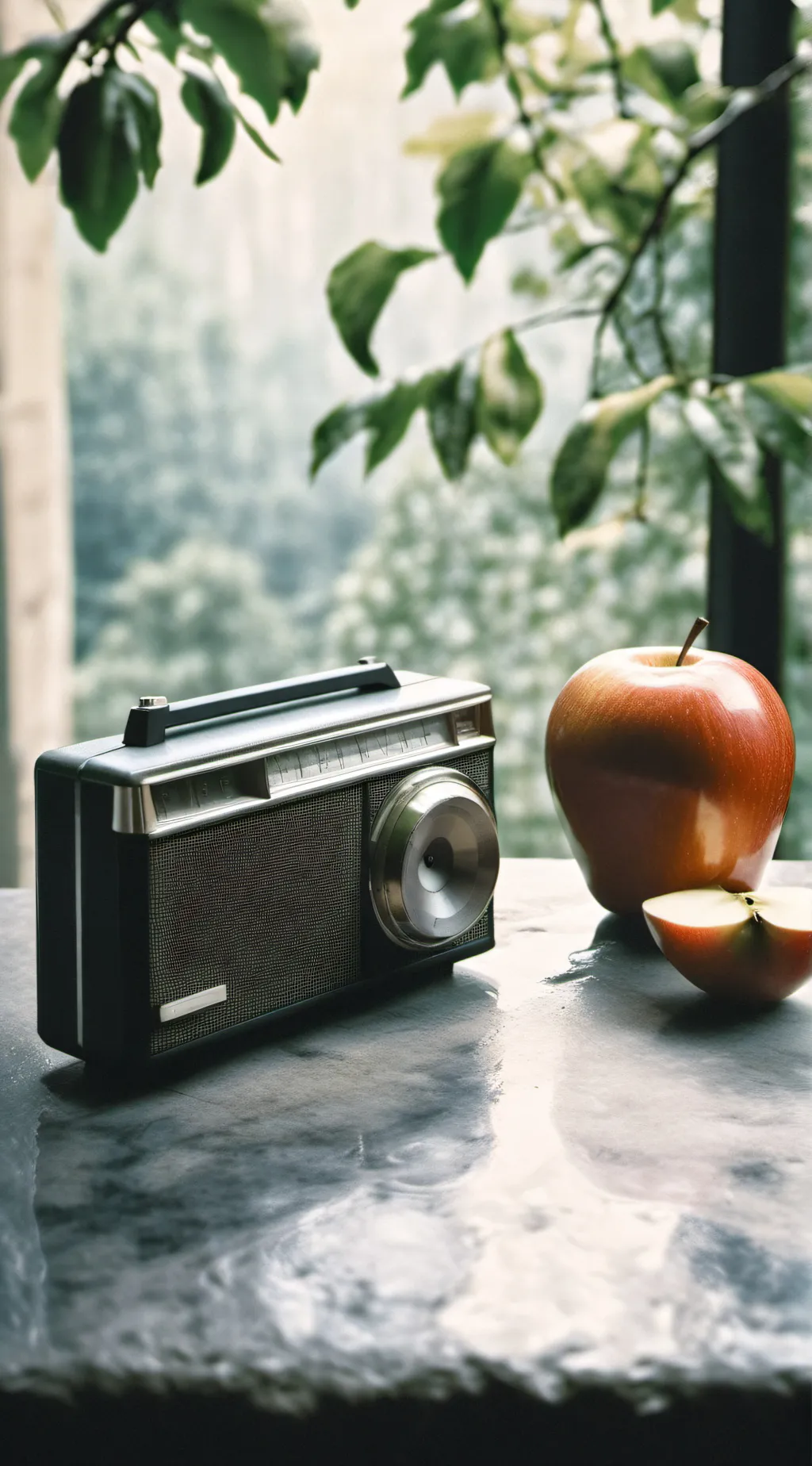 ai character: Radioapple:) 2 background
