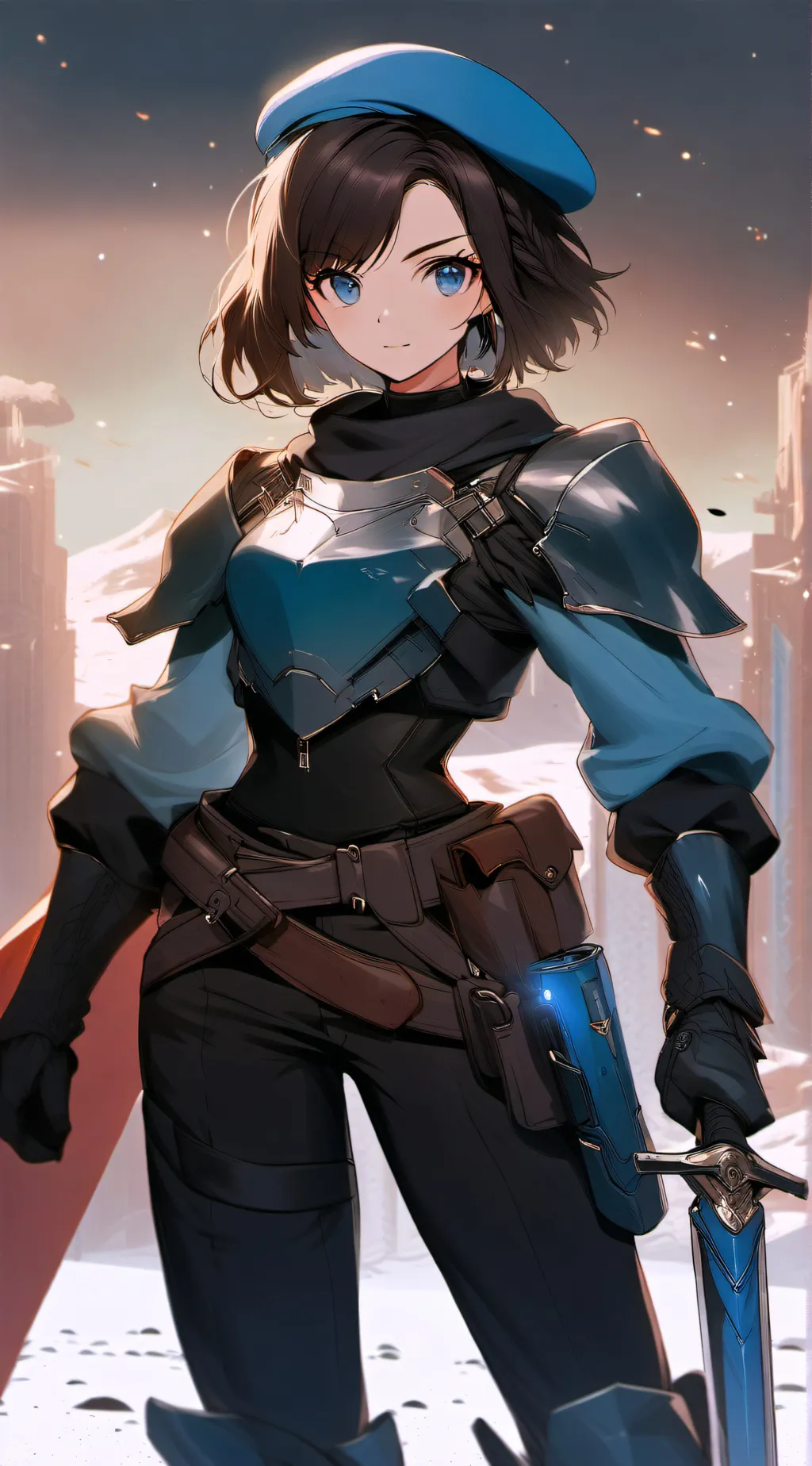 ai character: Claudia Garland background