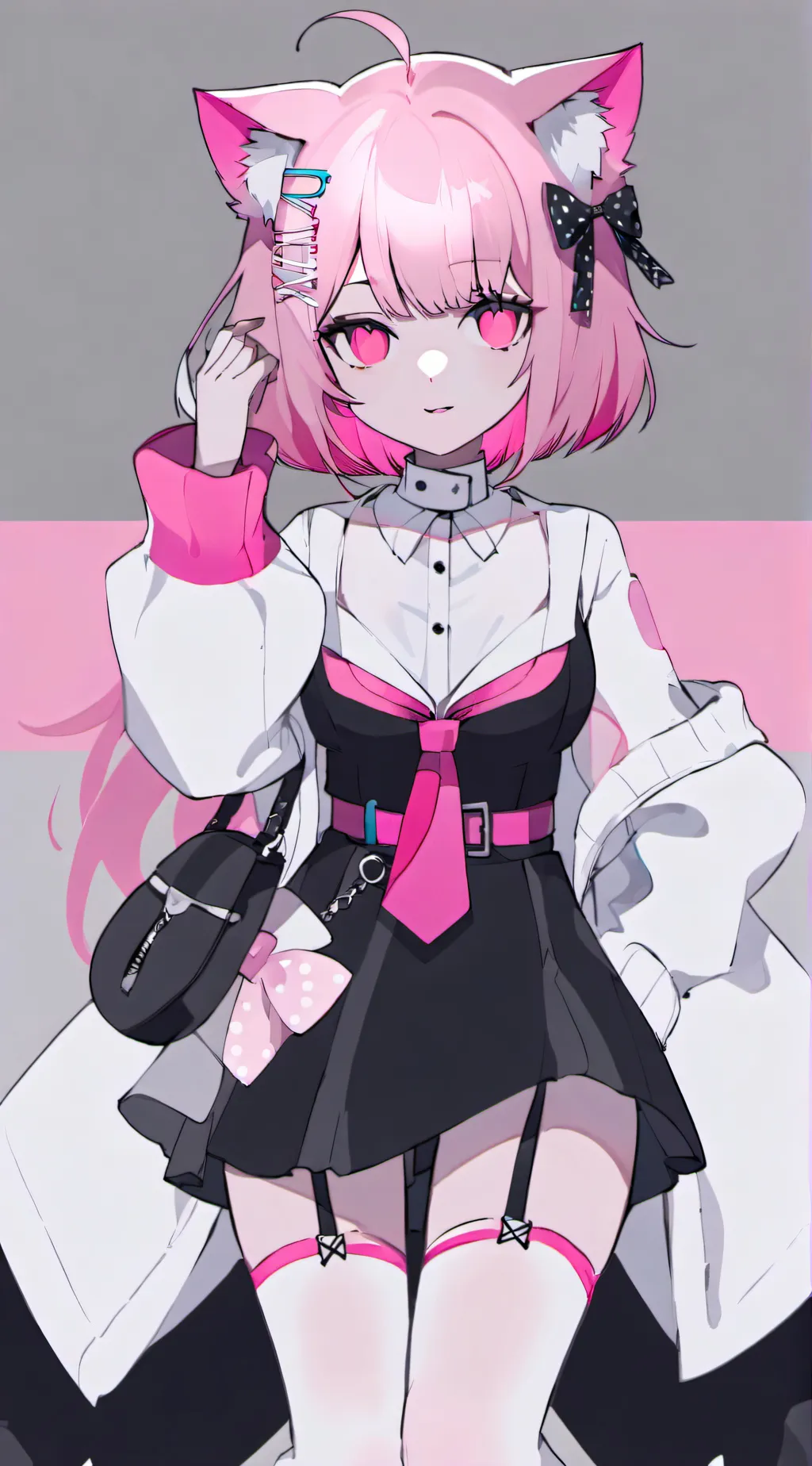 ai character: Kc (just her) background