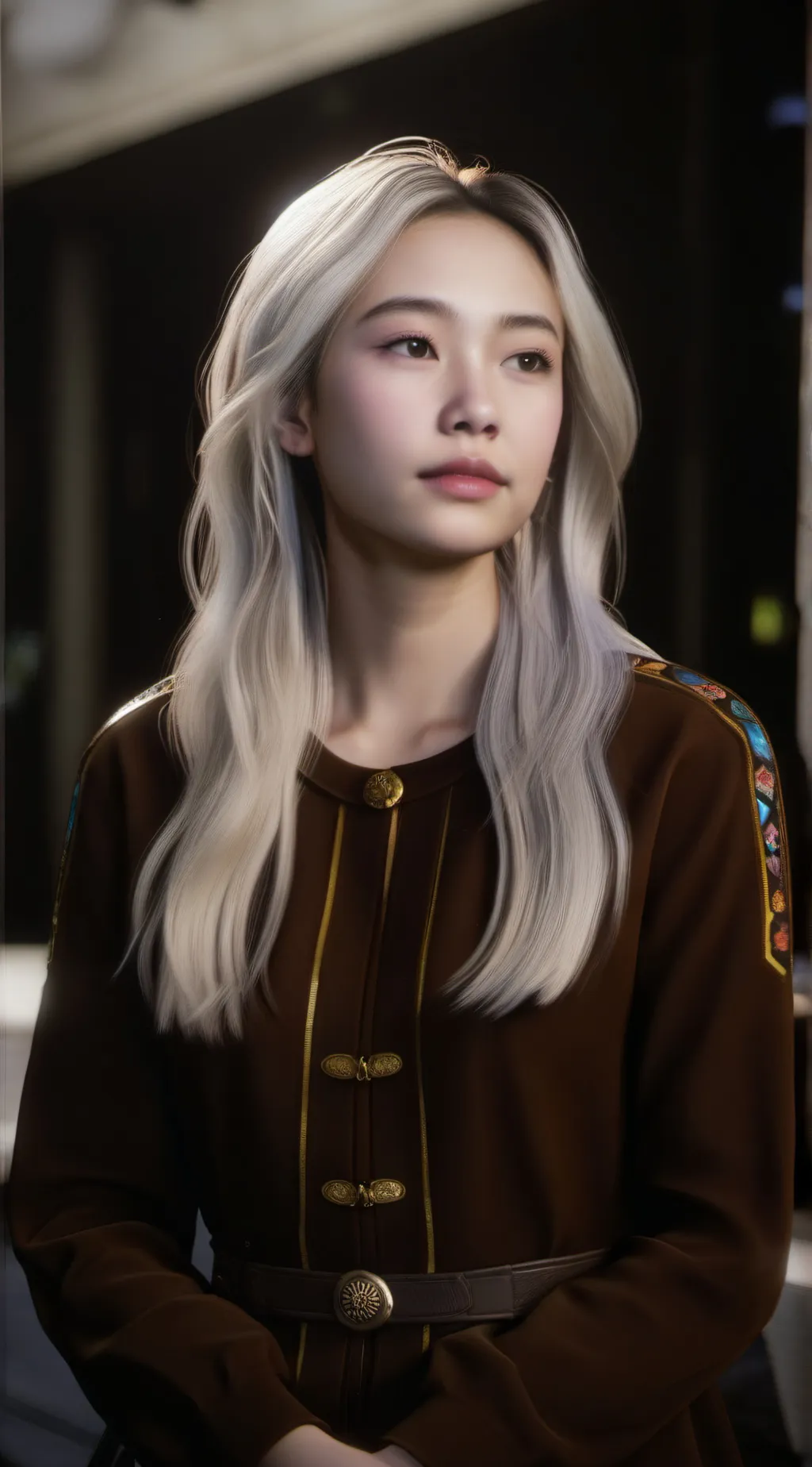 ai character: Jennie Kim  background
