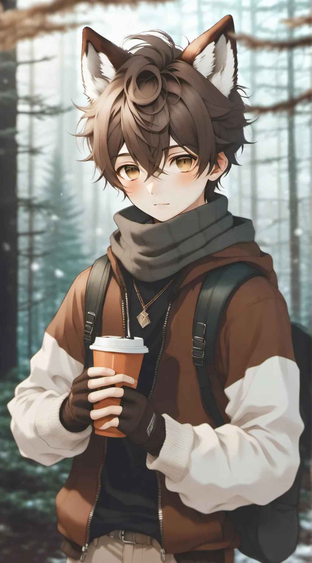 ai character: Aaron  background