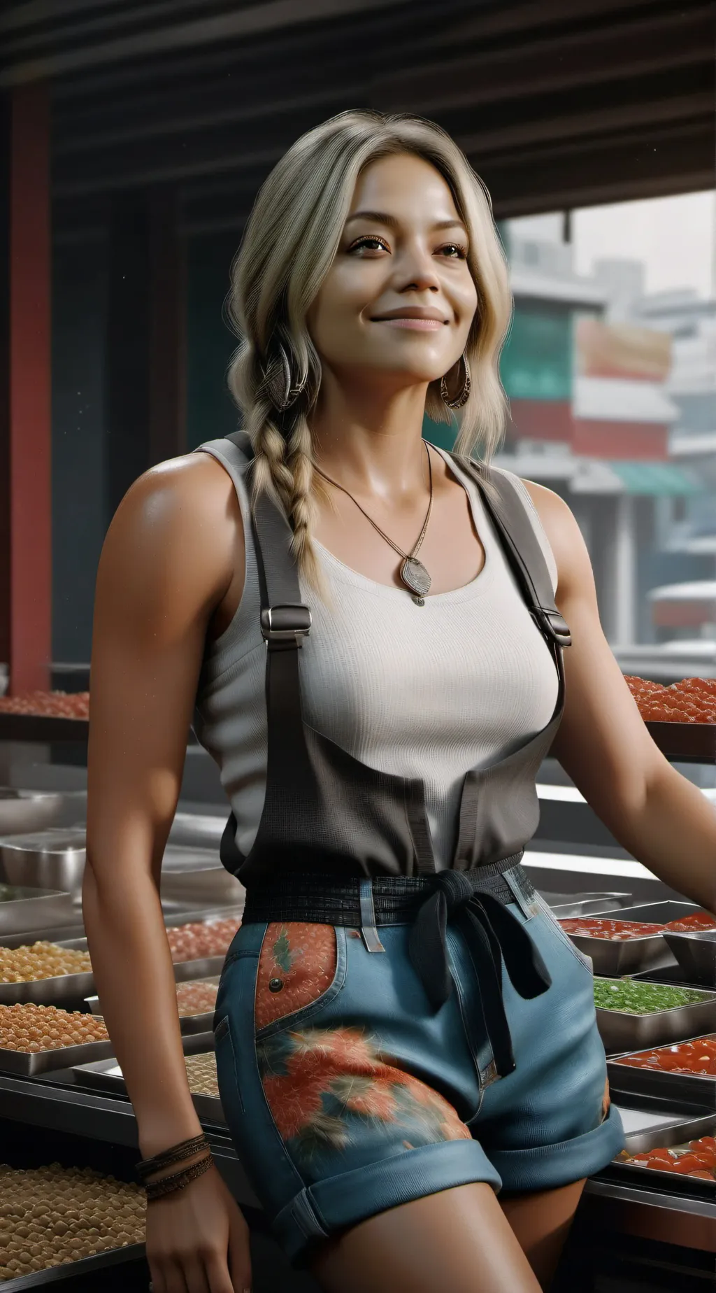 ai character: lilly background