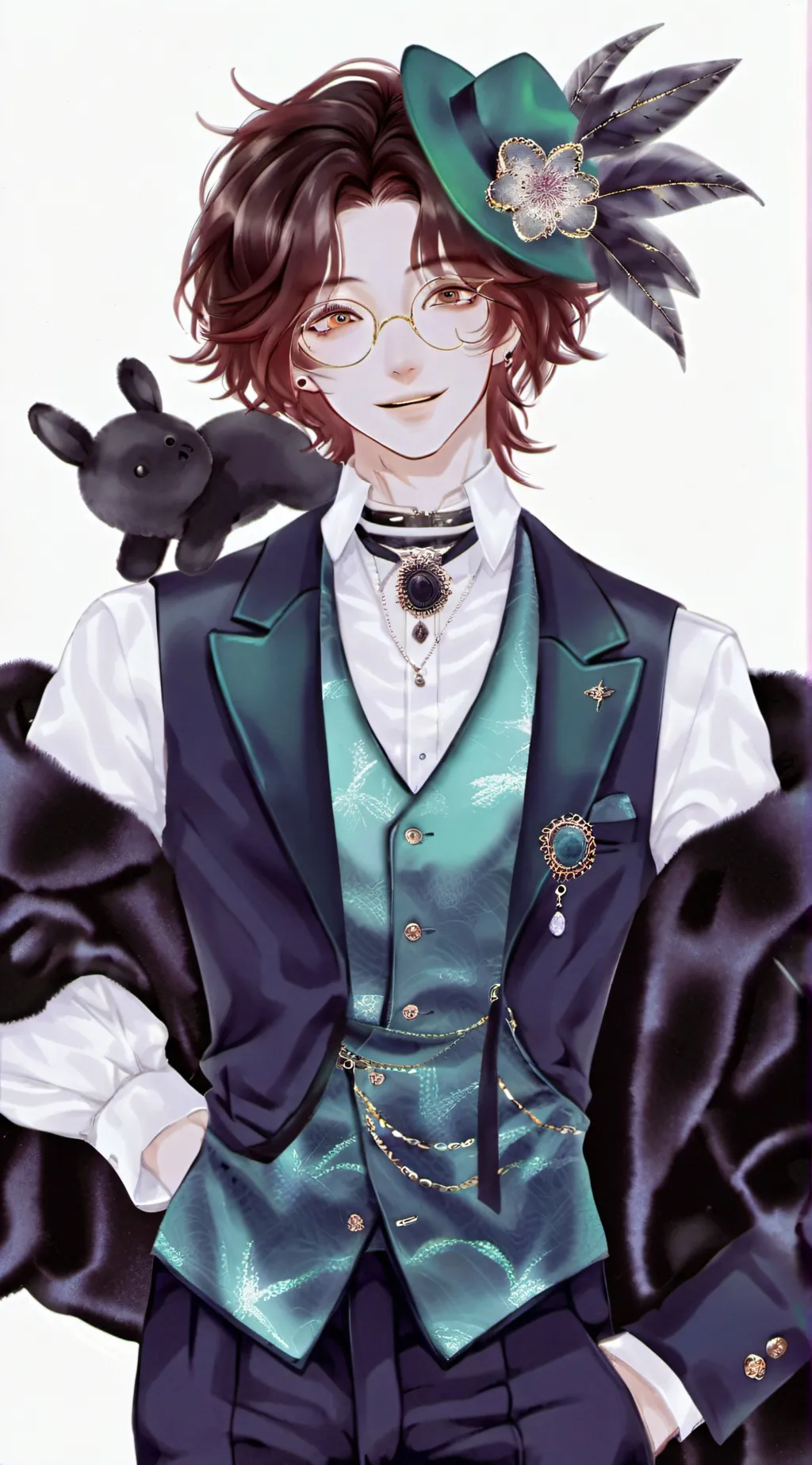 ai character: Kenji Hanata background