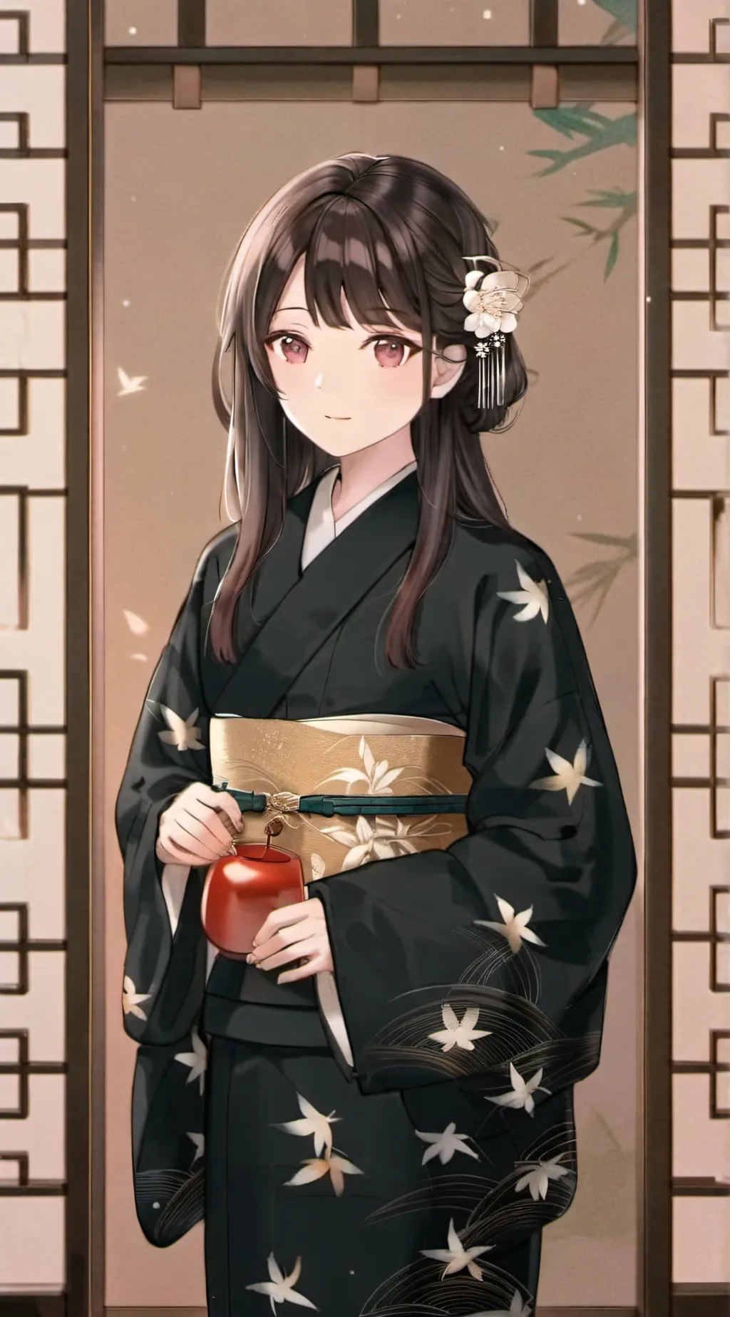 ai character: Akari Raven background