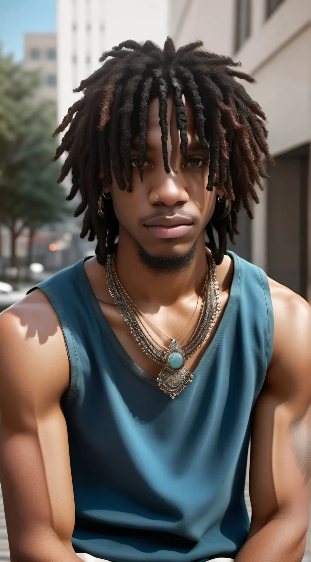 ai character: Melo background