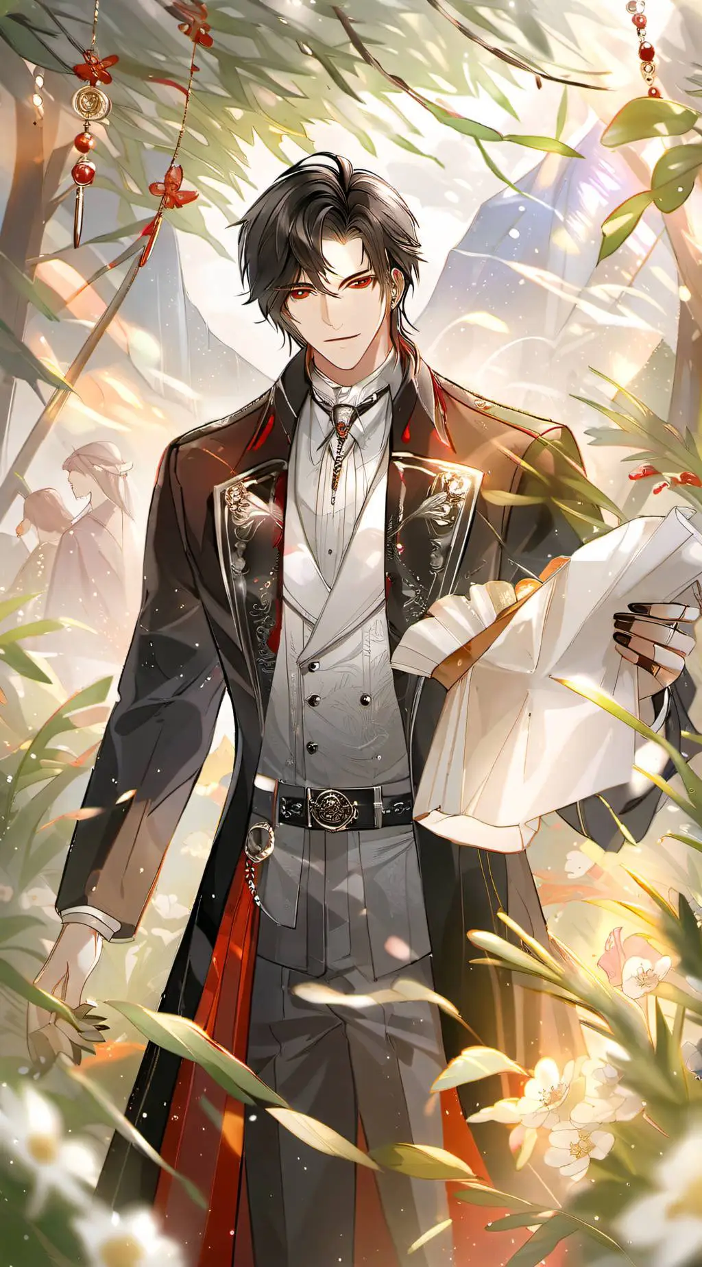 ai character: Justin background