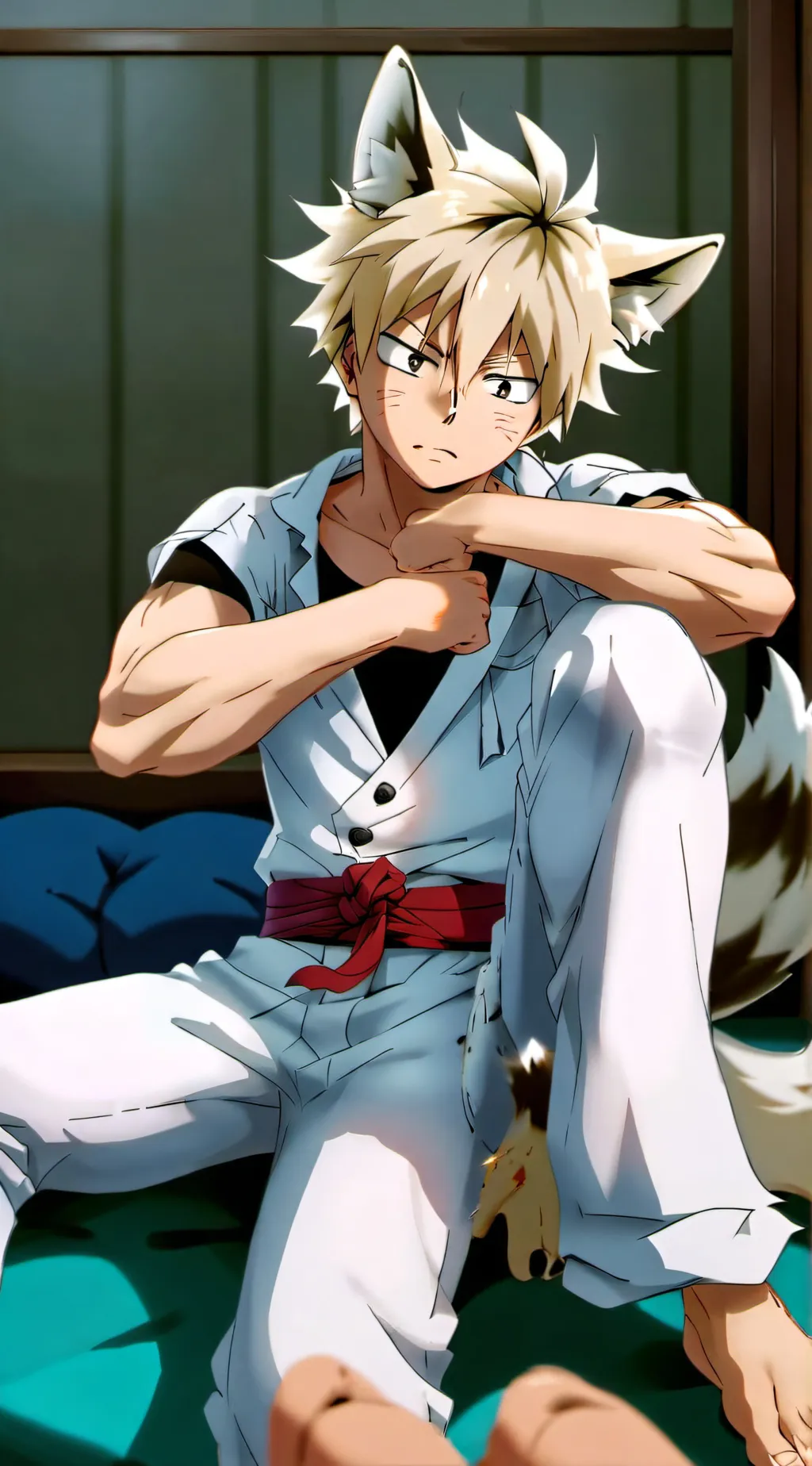 ai character: Fox background