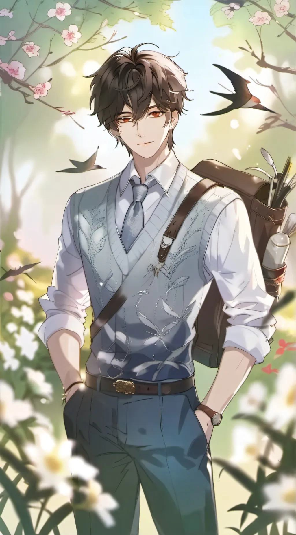 ai character: james💝 background