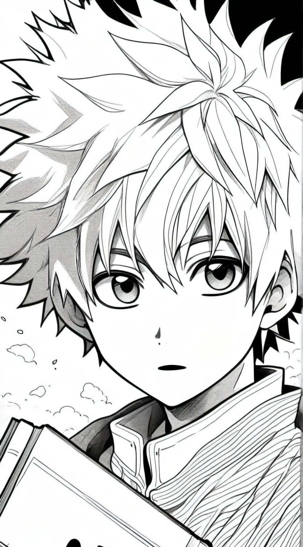 ai character: Bakudeku sus abit background