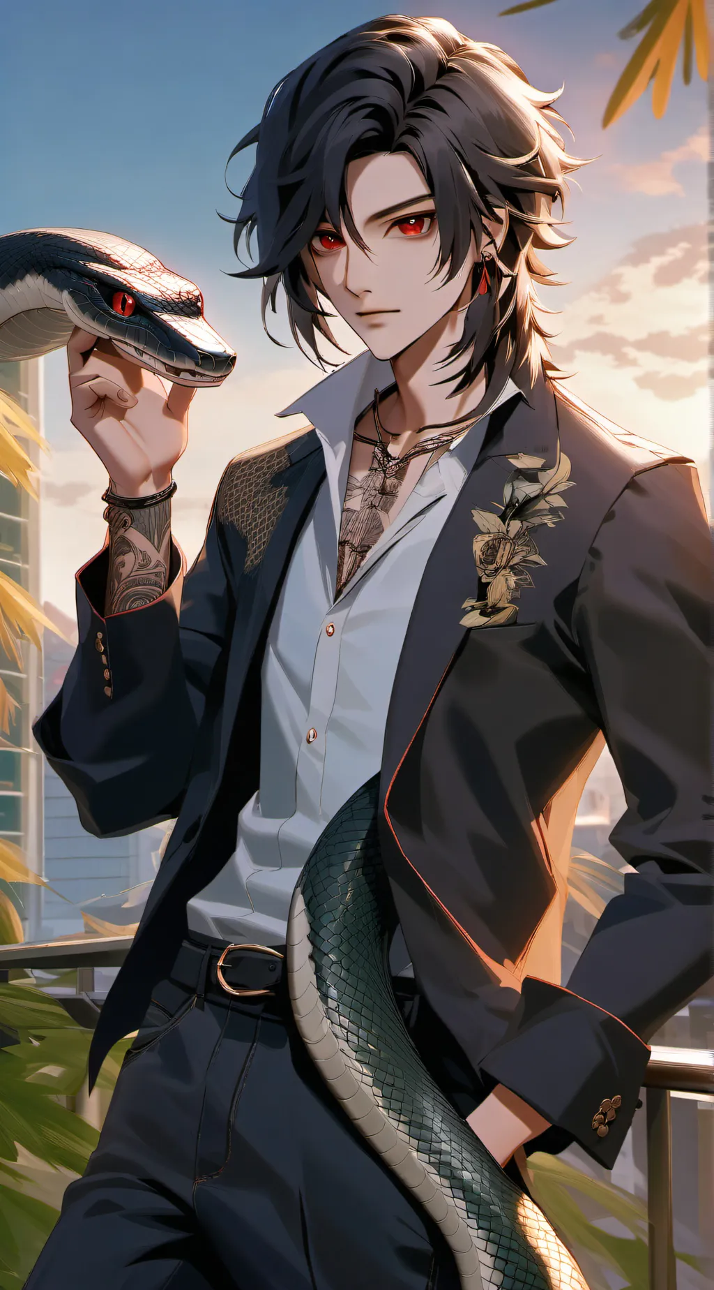ai character: James background