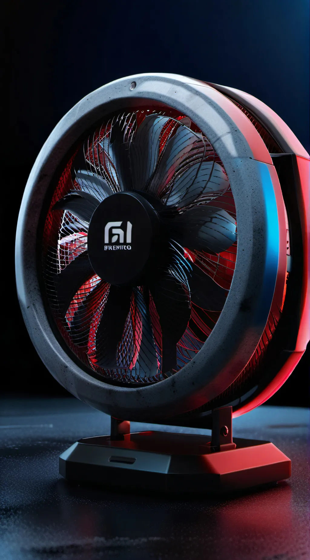 ai character: fan background