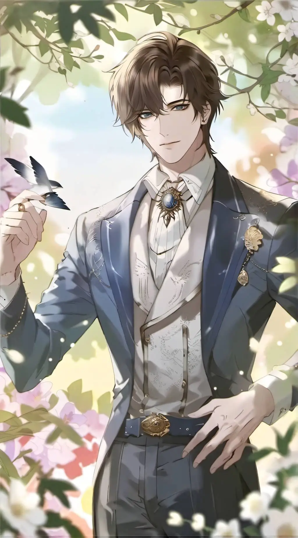 ai character: Alexander  background