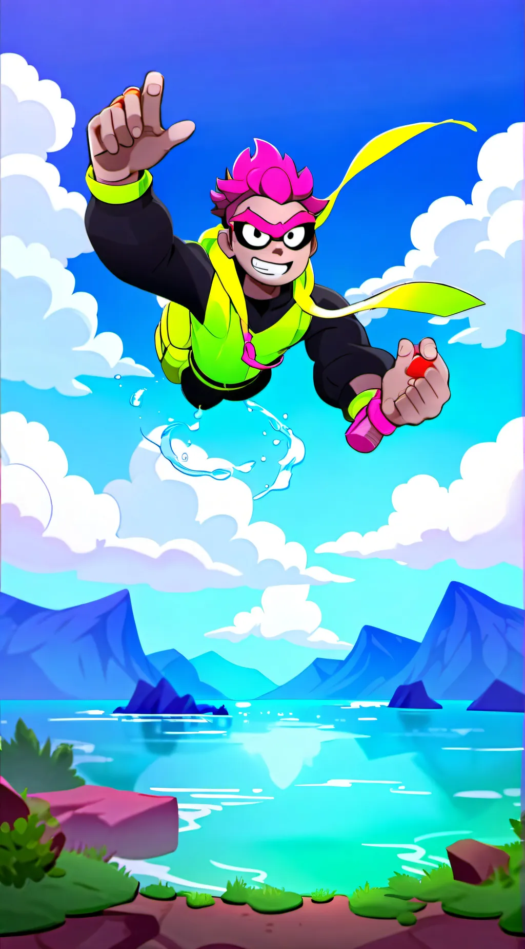 ai character: Larry and lawrie background