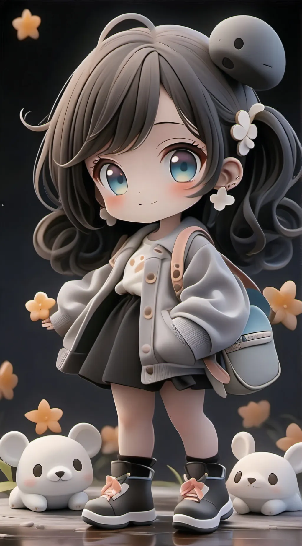 ai character: cutie 3 background