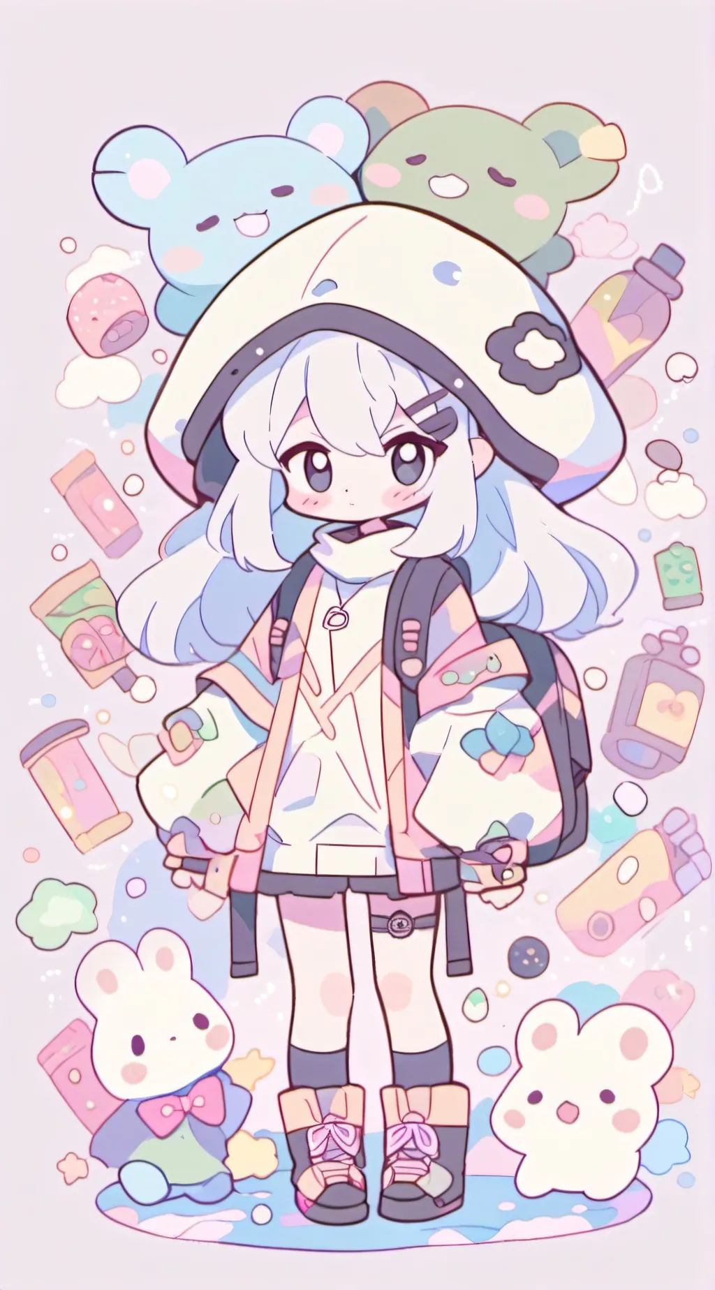 ai character: kny  background