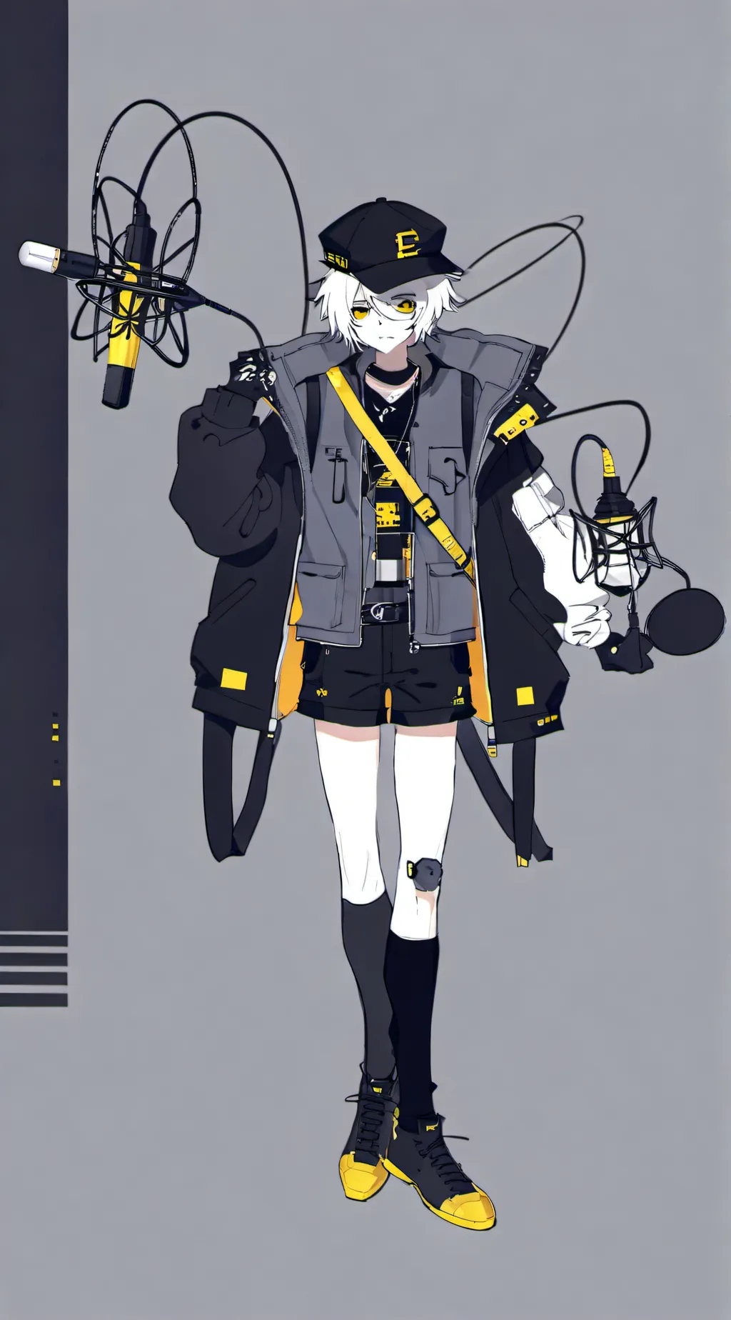 ai character: Finish the lyrics background