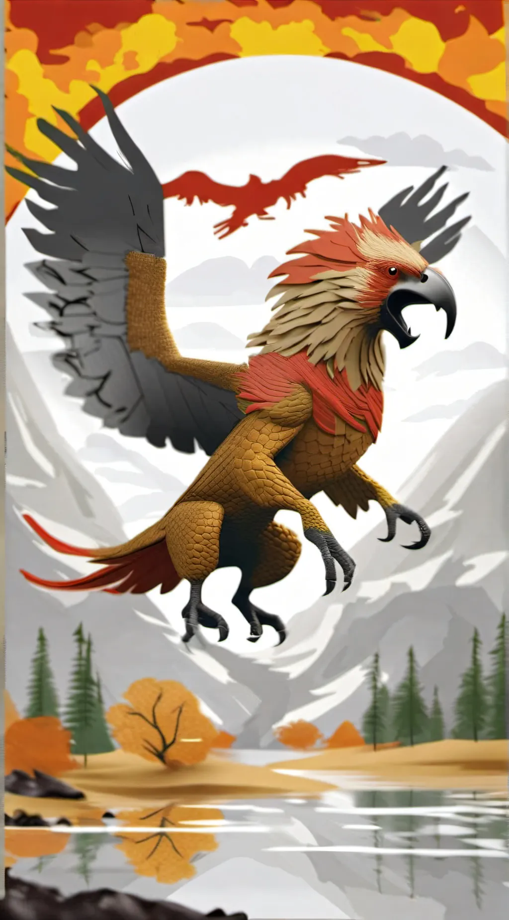 ai character: Griffin  background