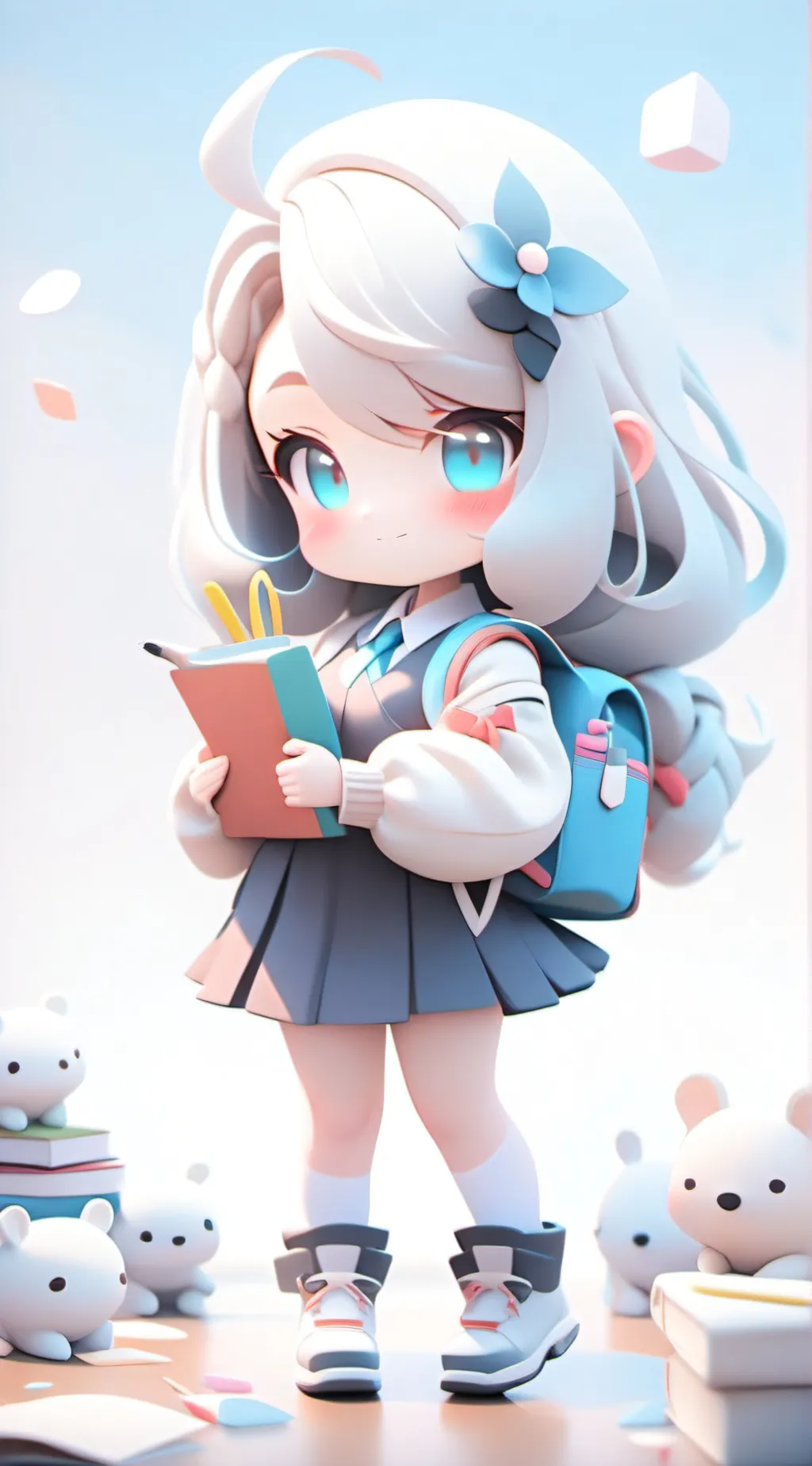 ai character: demon slayer background