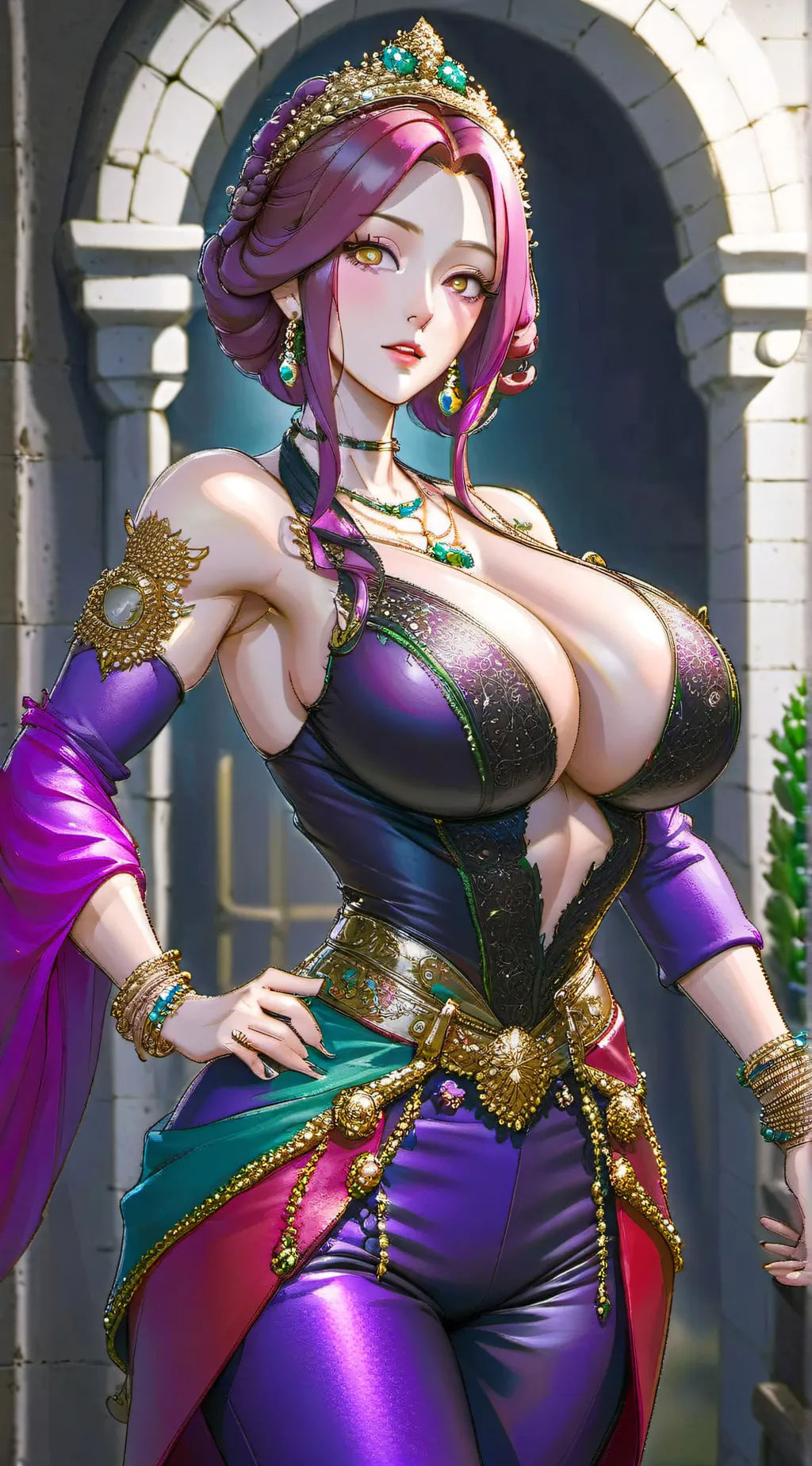 ai character: Mirelia  background
