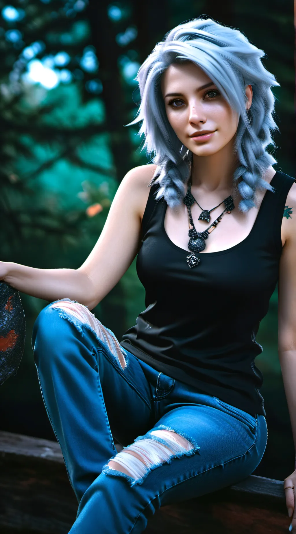 ai character: Ivy background