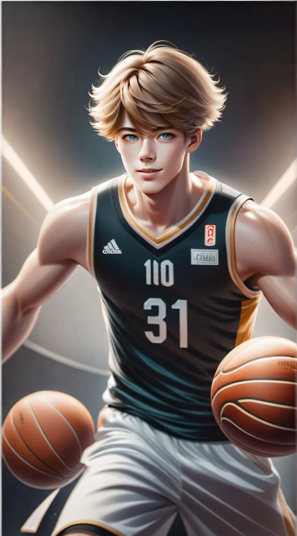 ai character: Frankie  background