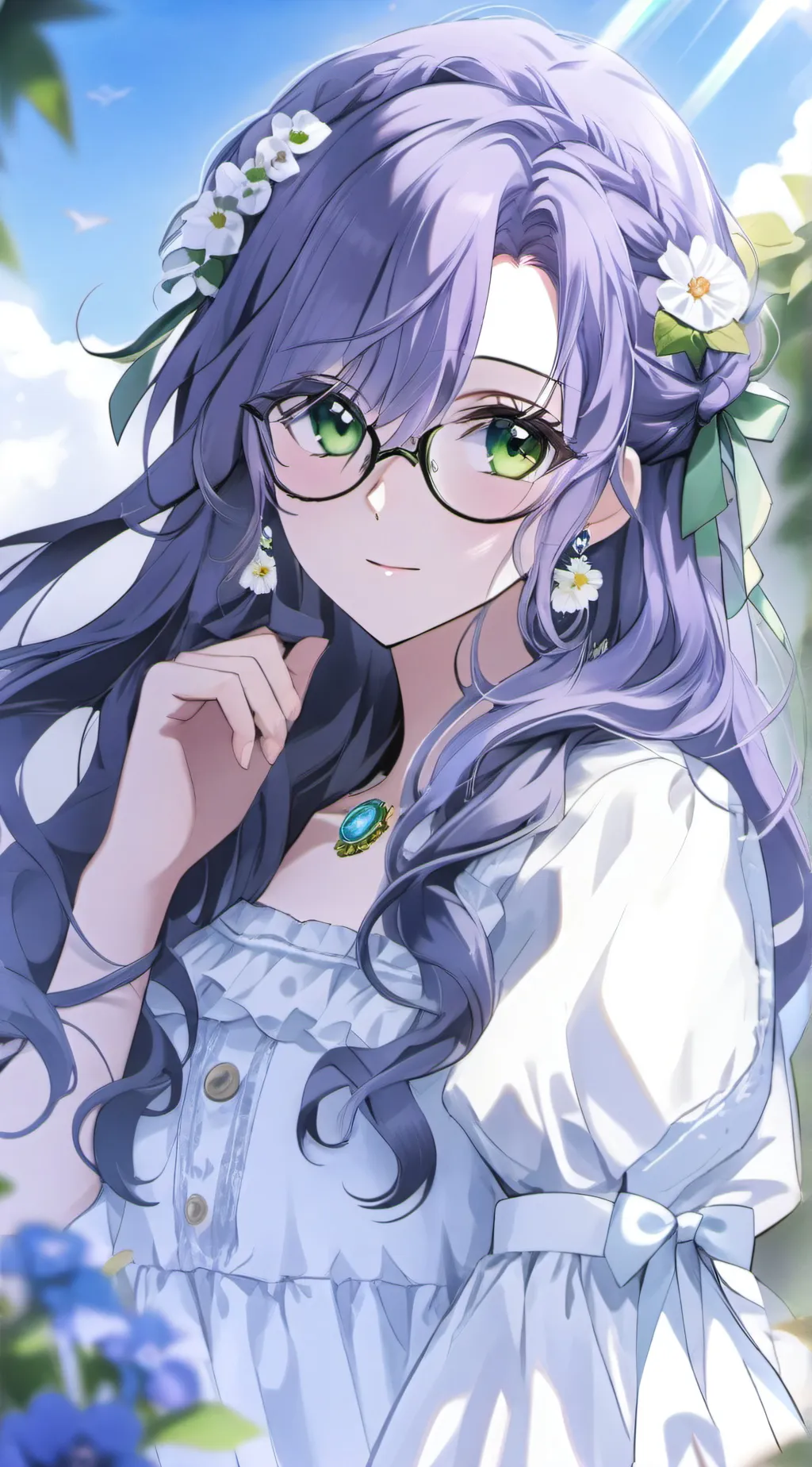 ai character: Mona background